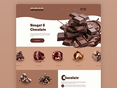 Choco branding design figma graphic design illustration mobile design ui ux web design