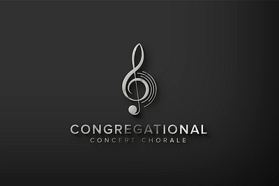 Logo design for music and live concert songvisualelements