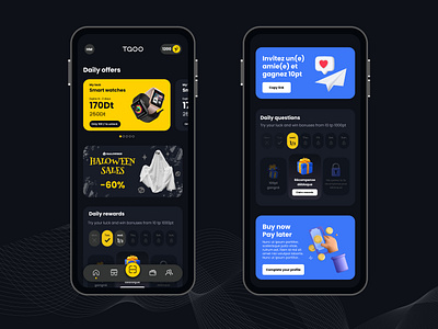 Mobile gift app app design games gift graphic design mobile reward user interface