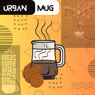 Urban Mug graphic design logo