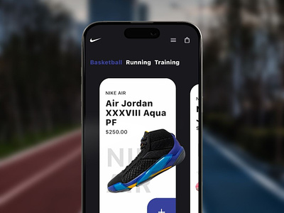 FlutterFit Motion: Nike Running Shoes UI Kit android animation app branding ecommerce fit fitness flutter ios kit motion graphics nike race running shoes shop sneakers sports ui widget