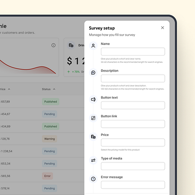 Order Dashboard app dashboard design figma flat sidenav ui ux