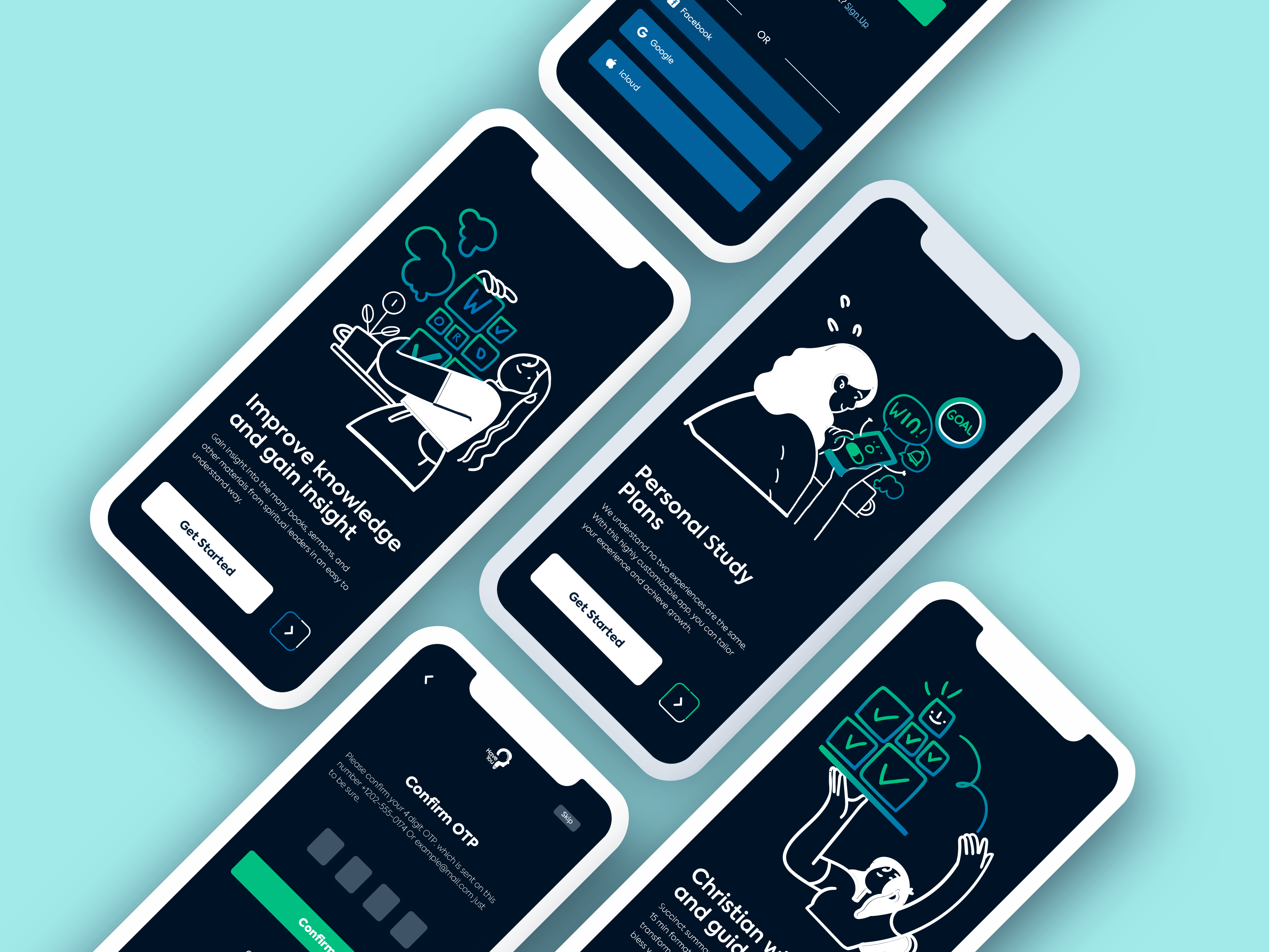 Example of Stunning Mobile App UI Design