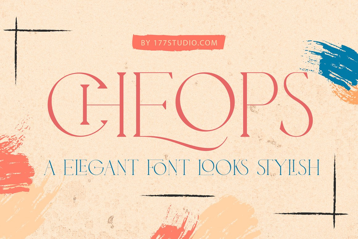Cheops Elegant Font by Modern Font on Dribbble