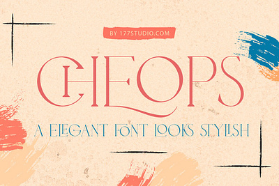 Cheops Elegant Font cheops cheops elegant cheops elegant font cheops font elegant font modern font unique