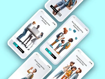 Digital Contacts Web App app branding design graphic design mobile app ui typography ui ui design ux