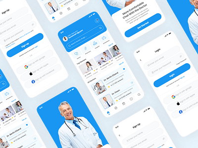 Medical App Design app app design design health care health care app design medical medical app design prototype tayyab tayyabalidesign ui uiux ux wireframe