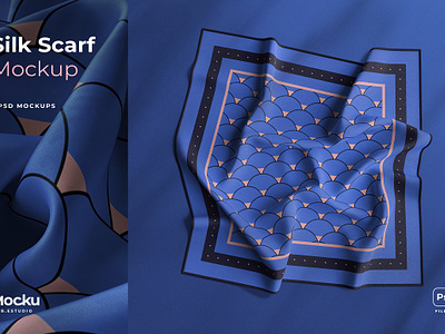 Silk Scarf Mockup fabric mockup flag mockup handkerchief handkerchief mockup kerchief kerchief mockup scarf mockup silk mockup silk scarf mockup