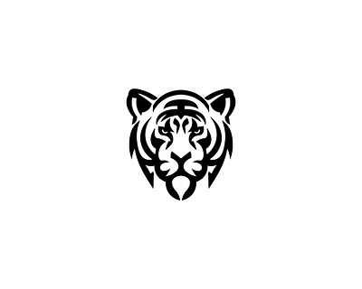 Tiger branding design graphic design icon identity illustration logo minimalist predator strong tiger vector