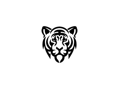 Tiger branding design graphic design icon identity illustration logo minimalist predator strong tiger vector