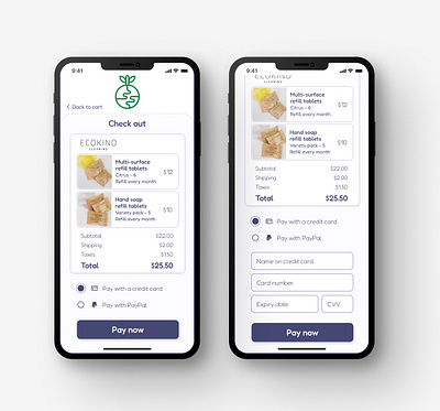 Daily UI Challenge: 002 - credit card checkout app checkout mobile ui