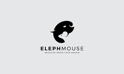 Negative Space Logo Design business logo elephant logo logo design minimal logo minimalist logo minimalist negative logo modern logo modern negative logo mouse logo negative logo negative logo design negative space logo negative space logo design professional logo professional negative logo