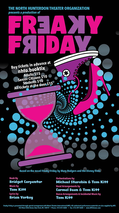 Freaky_Friday_Poster graphic design poster