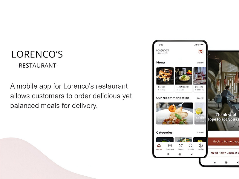 Case study-Mobile delivery app for a restaurant case study course design process storytelling ui ux