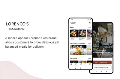 Case study-Mobile delivery app for a restaurant case study course design process storytelling ui ux