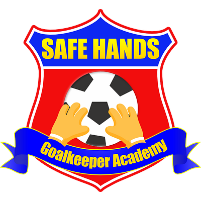 Logo - Football Soccer - Goalkeeper Academy branding graphic design logo typography
