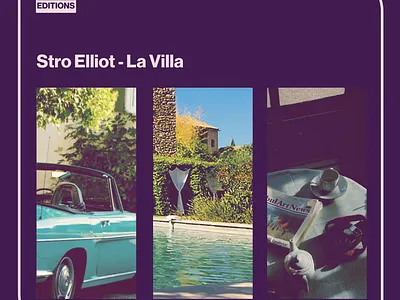 Cover Art for Stro Elliot (The Roots) branding design graphic design logo typography vector