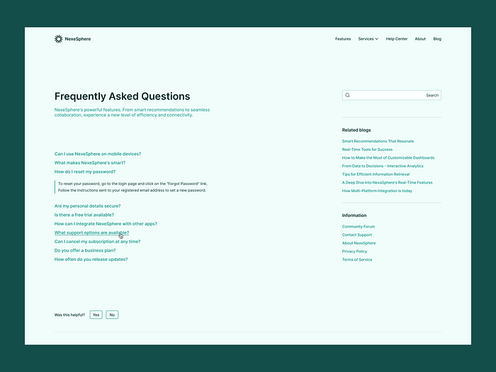 Browse thousands of Faq images for design inspiration | Dribbble