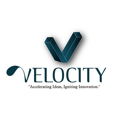 Velocity Logo graphic design illustration logo typography