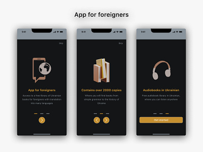 App for foreigners app design english figma illustration mobile typography ui uiux