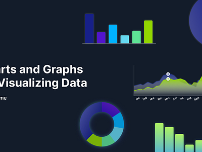 UI Kit for Visualizing Data charts components design graphic design graphs illustration template ui ui kit ux visualizing data