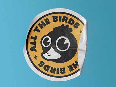 All The Birds: Logo Design branding illustration logo sticker