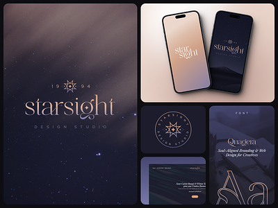 StarSight Studio - Branding branding graphic design logo
