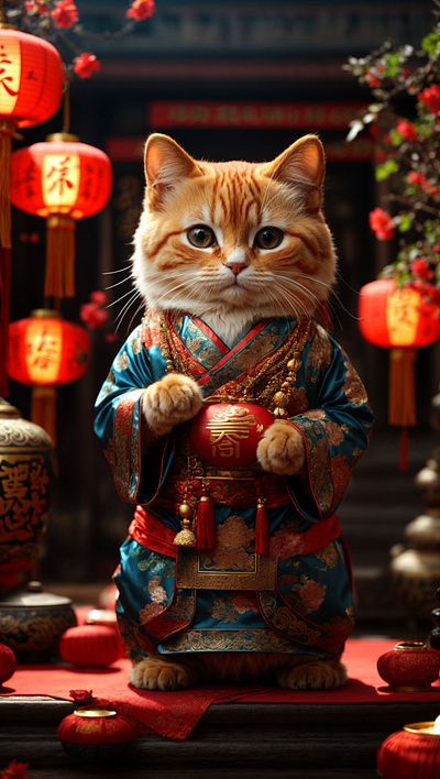 Maneki-neko CAT animal art cat cats charm charmandprosperity chin chinese chineseculture culture goodfortunesymbol luckycatart maneki neko prosperity symbolicartistry