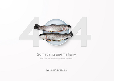 404 Not Found! graphic design ui