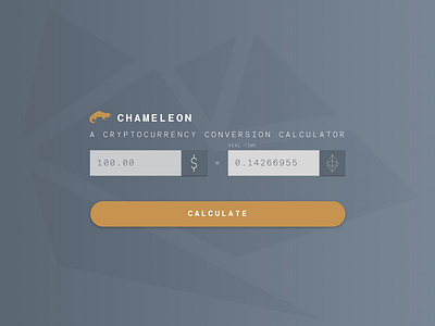 Conversion Calculator graphic design ui