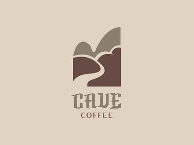 CAVE COFFEE | LOGO DESIGN & BRAND IDENTITY 3d branding graphic design logo motion graphics ui