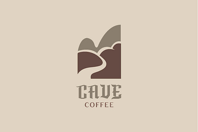 CAVE COFFEE | LOGO DESIGN & BRAND IDENTITY 3d branding graphic design logo motion graphics ui