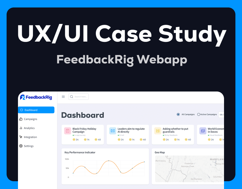 Case study - FeedbackRig webapp UI/UX design branding design figma freebie freelance graphic design karachi logo motion graphics photoshop saas webapp sketch ui ux ux design ux ui design xd