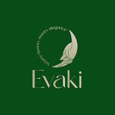 Evaki branding graphic design hands jewelary logo love motion graphics