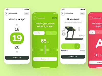 osler UI Kit: AI Telehealth & Telemedicine App | Onboarding clean doctor app fitness app green health assessment healthcare healthcare app illustration ios app mobile app onboarding onboarding ui soft soft ui telehealth telehealth app telemedicine ui ui kit virtual care