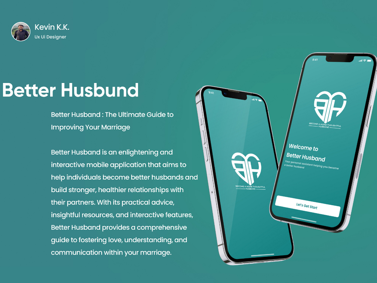 Better Husbund App Design by Kevin Khunt on Dribbble