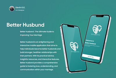 Better Husbund App Design animation app better app ui better husbund app design graphic design logo ui uiux