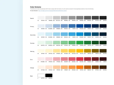 Color Styles color paletter color schemes color styles color system design system figma