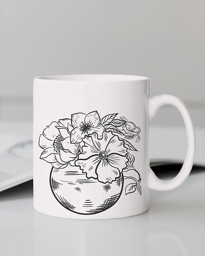 SVG Mug Print