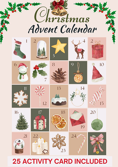 Adult Advent Card