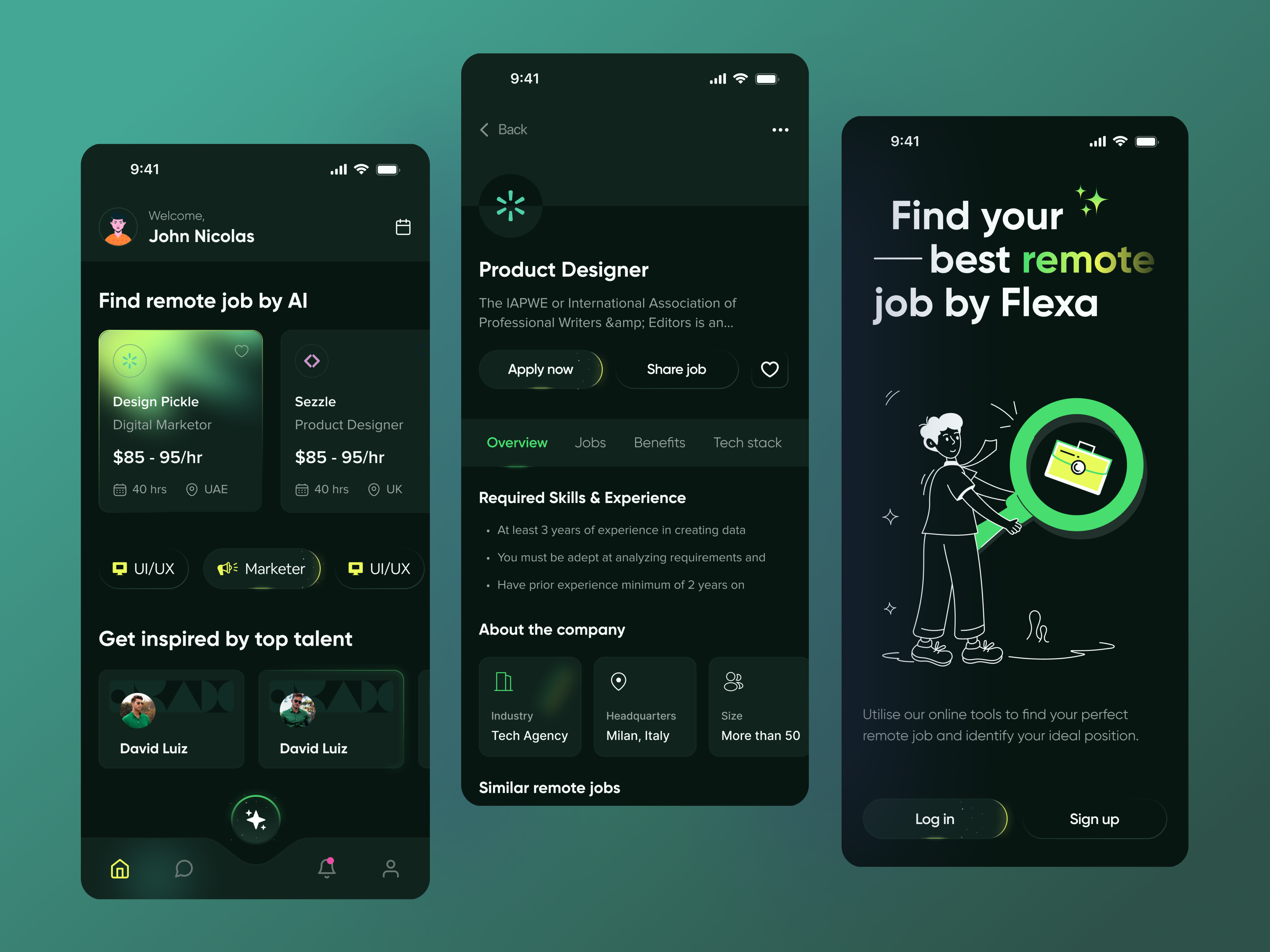 Job Finding Platform UI app cv design employee illustration ios app job app job finding app job platform job search mobile ofspace qualification remote job resume salary ui ux