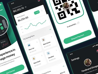 Finance App animation app ban app design figma figma app figma kit figma ui kit figma uiux kit finance app mobile apps mobile ui ui uiux uiux design uiux figma uiux kit xd xd ui xd ui kit