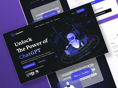 CHAT GPT Re-Design design desktop app graphic design illustration ui ux web design