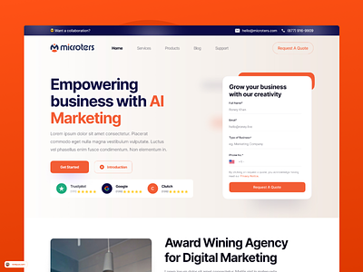 Microters - Digital Marketing Agency digital experience