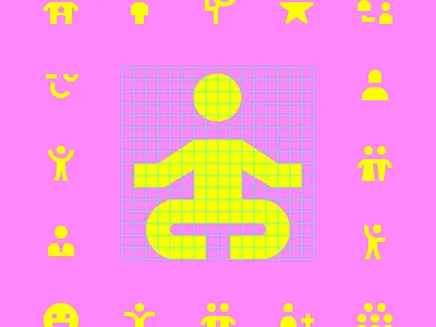 People icons avatar connected family female friendship group hello human male man meditating people person pose romance spirituality superstar team leader woman yoga