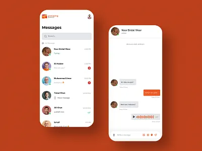 Ummazing Web Messaging for Seamless Communication messaging ui ui design ui ux user interface design web design