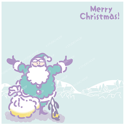 Happy Santa Claus illustration