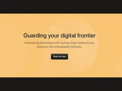 ✨ call up section dark mode design landing page web design