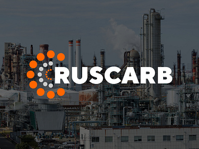 Logo for RUSCARB company branding design graphic design logo logo design logotype vector vector graphic