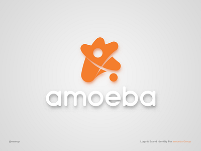 Logo Amoeba Group branding logo
